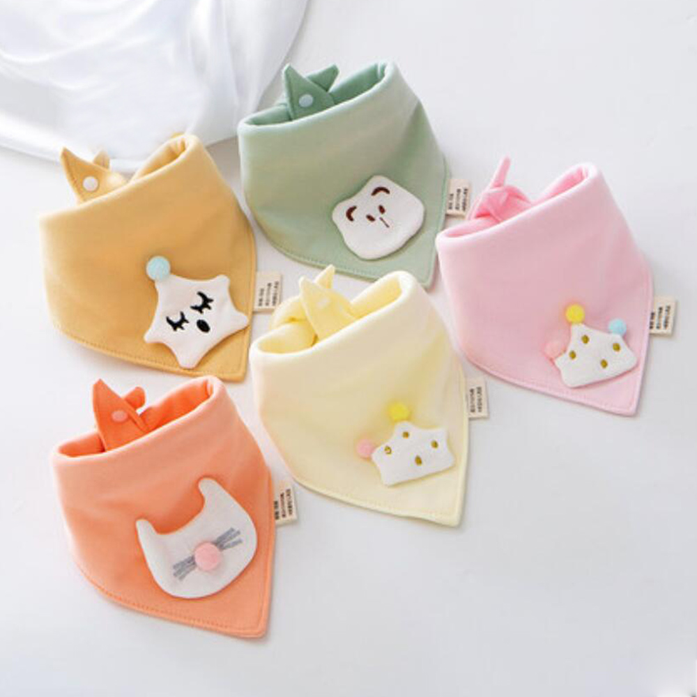Baby Food Quality - Bavoirs Bandana en coton pour bébé,