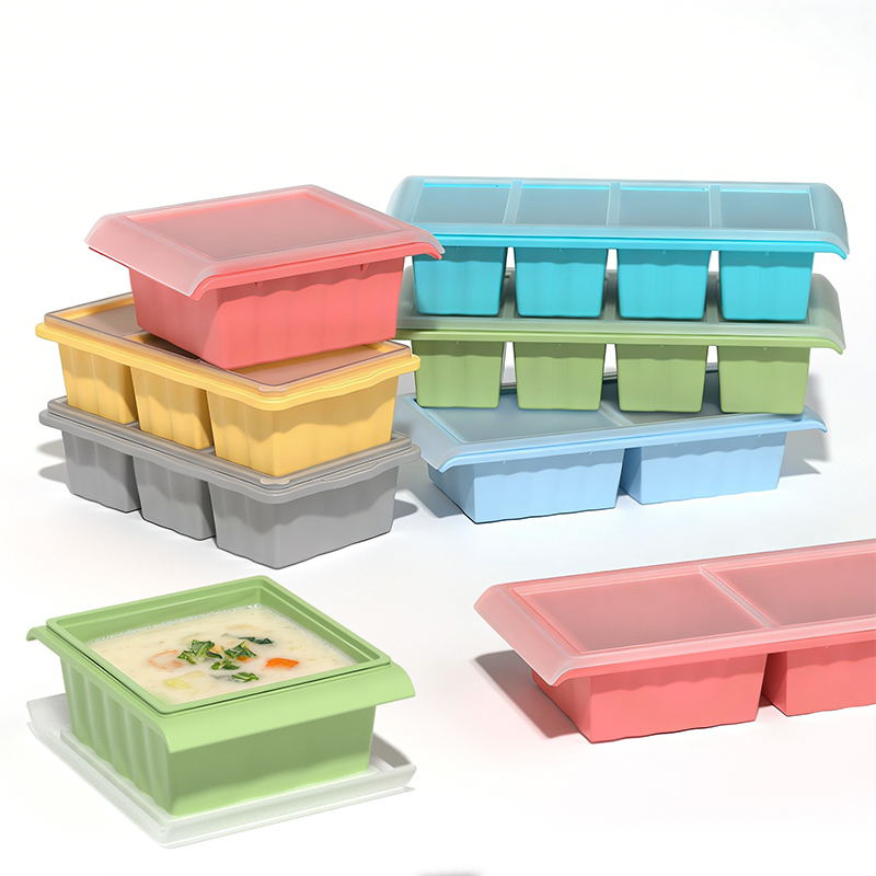 Baby Food Prep Containers - Moule à glaçons en silicone grand