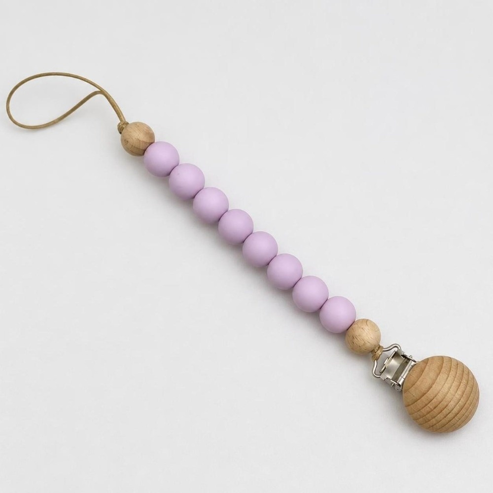 Baby Food Quality - Attache-tétine en silicone de haute qualité,