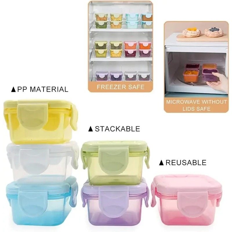 4 mini-contenants hermétiques  - Baby Food Prep Containers avis et prix