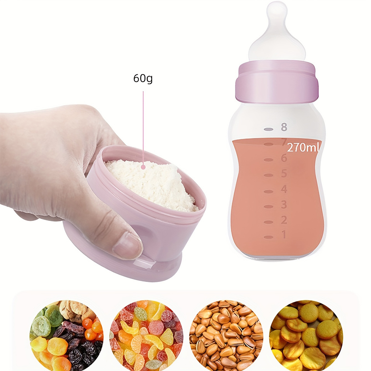Récipient de lait en poudre po - Baby Food Nan avis et prix