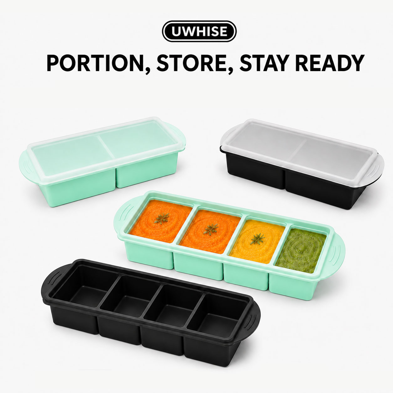 Uwhise Bac de Congélation en S - Baby Food Prep Containers avis et prix