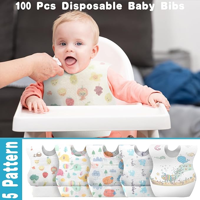 Bavoirs de bébé de poulet 100  - Baby Food For Travelling avis et prix