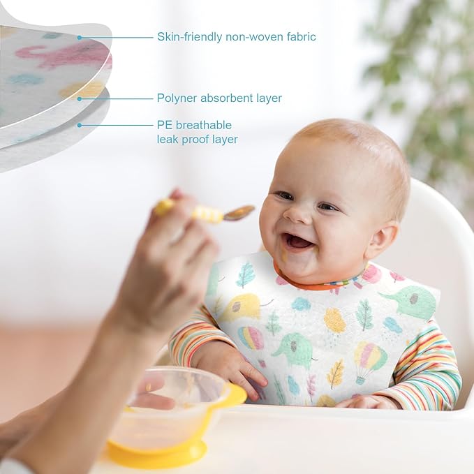 Bavoirs de bébé de poulet 100  - Baby Food For Travelling avis et prix