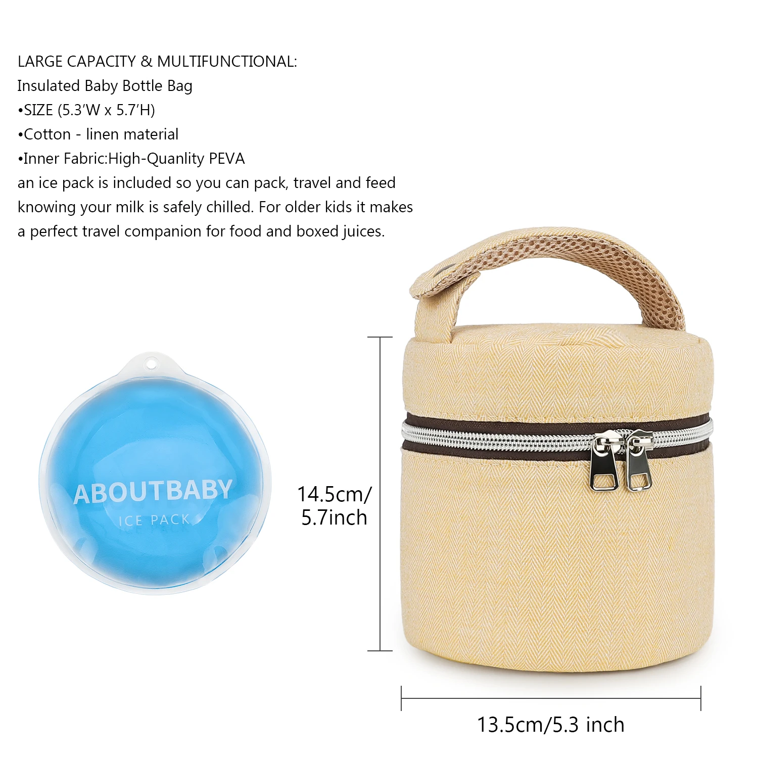 Sac à biberons imperméable à t - Baby Food For Travelling avis et prix
